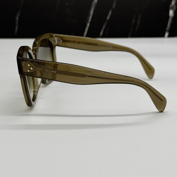 NEW CELINE CL4002UN 98P GREEN WOMEN SUNGLASSES CELINE - Picture 7 of 10